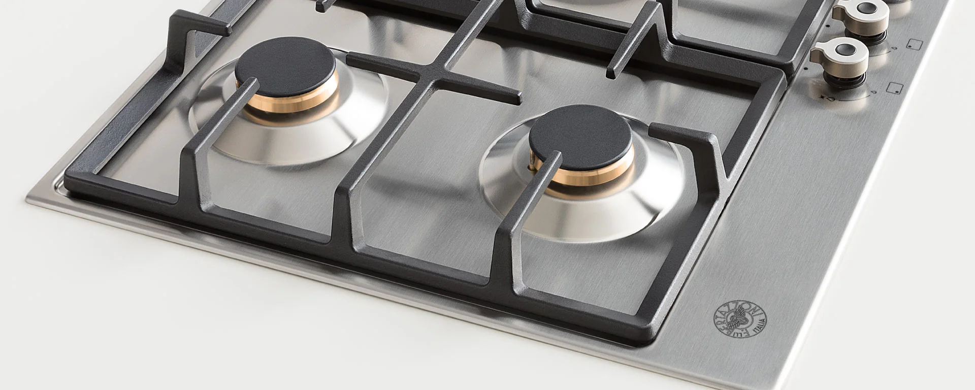 Bertazzoni P905CPROX Professional Series 90cm Gas hob with Central Dual Wok - Image 4