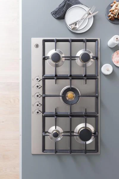 Bertazzoni P905CPROX Professional Series 90cm Gas hob with Central Dual Wok - Image 5