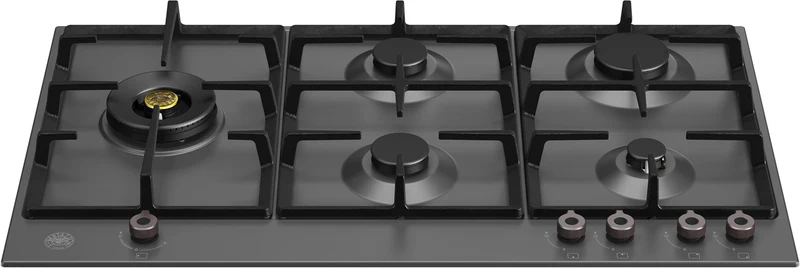 Bertazzoni P905LPRONE Professional Series 90cm Gas hob with Lateral Dual Wok