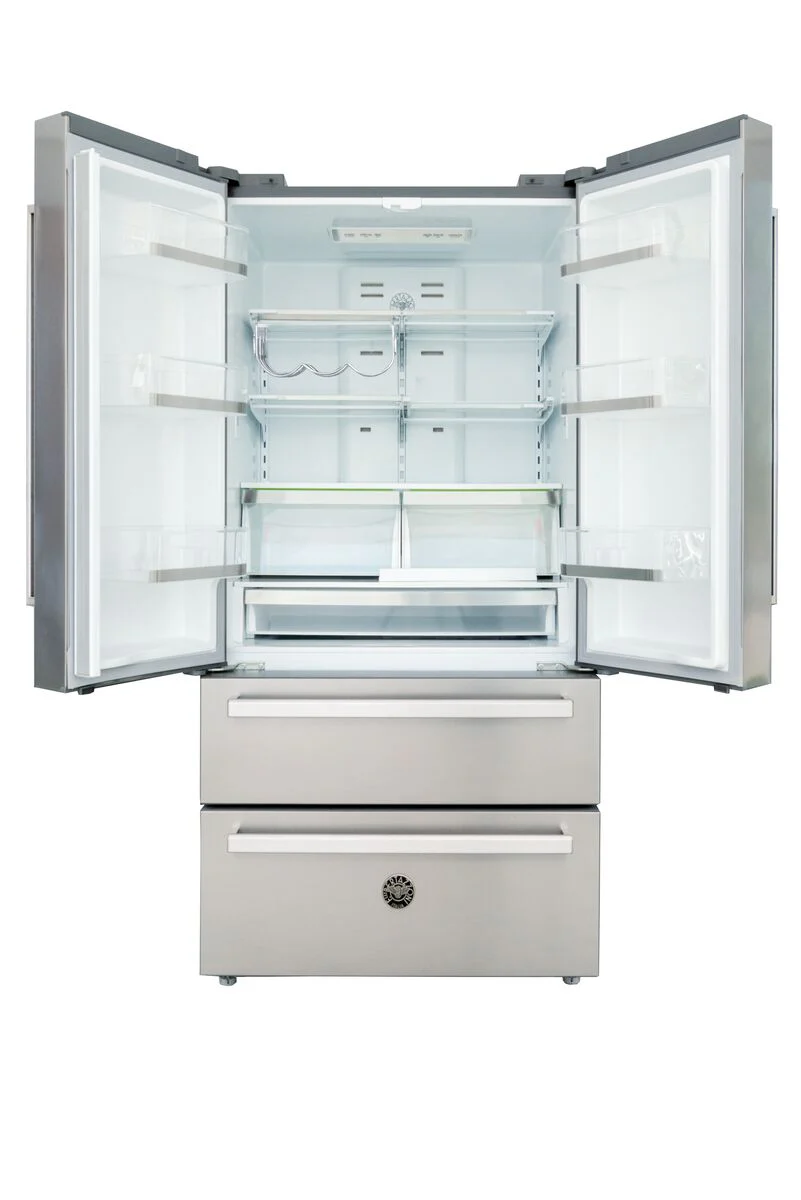Bertazzoni Professional Series REF904FFNXTC Stainless Steel American Fridge Freezer - Image 4