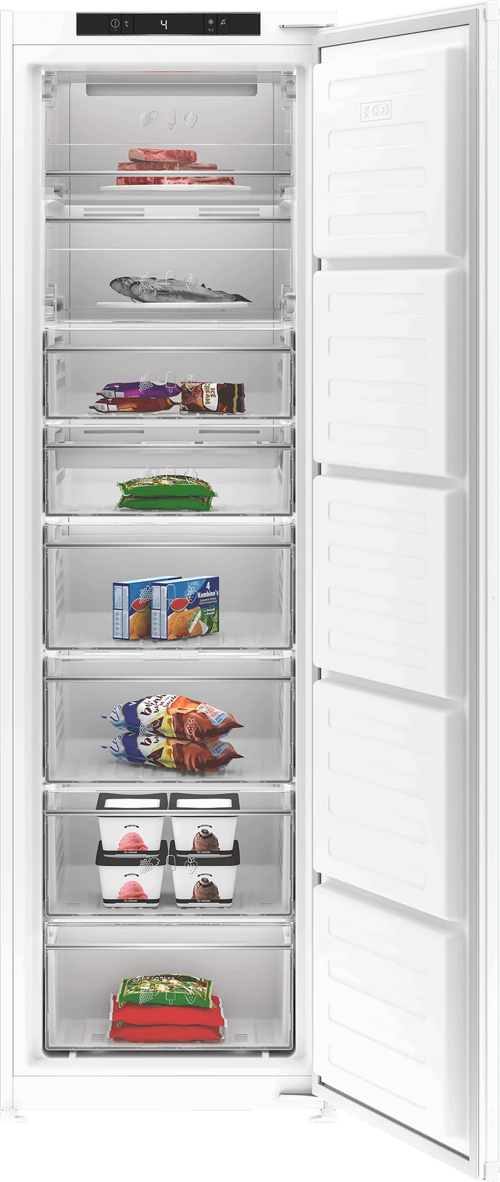Blomberg FNT4454I Integrated Tall Freezer