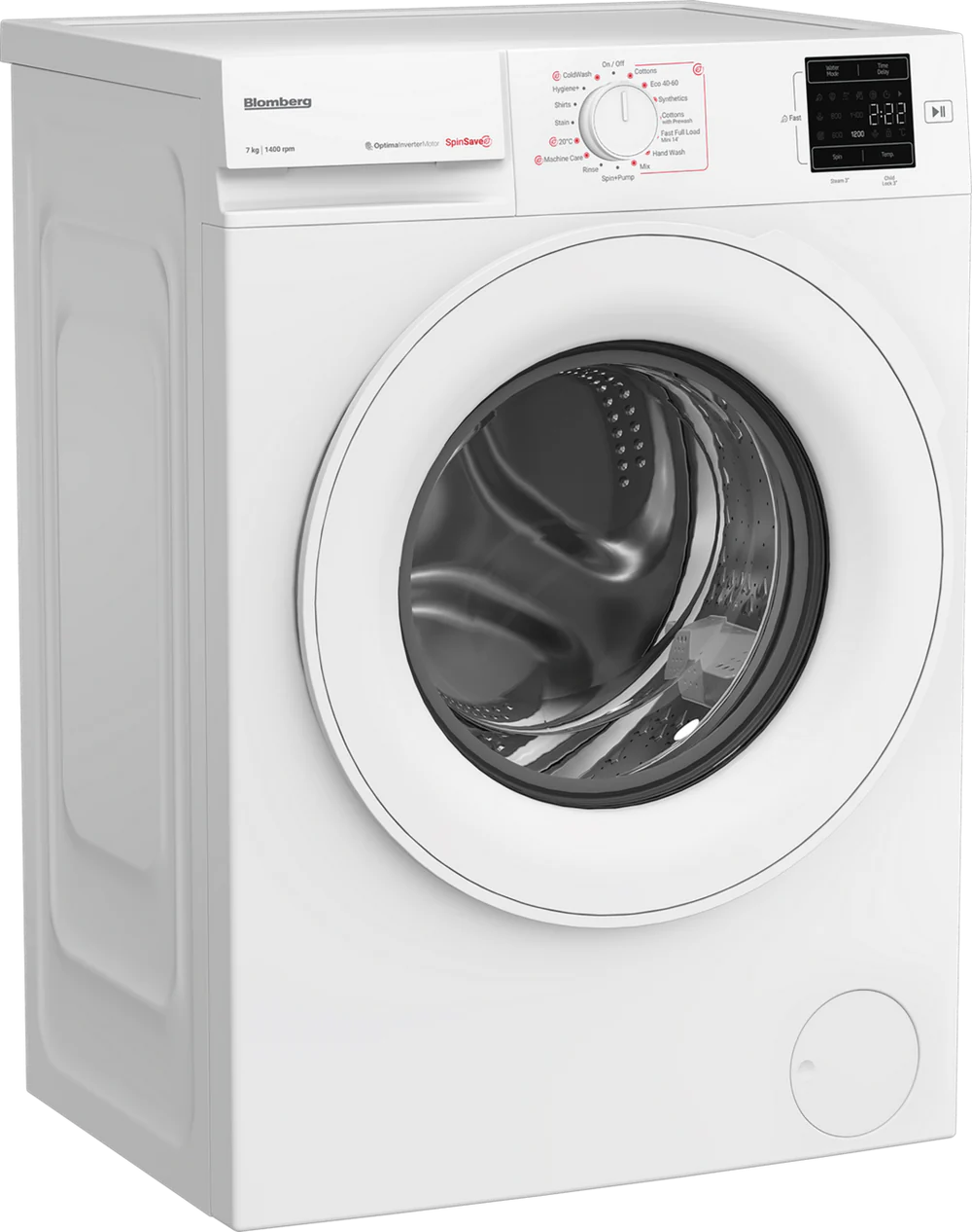 Blomberg LWA27461W 7kg 1400rpm SpinSave Washing Machine - Image 2