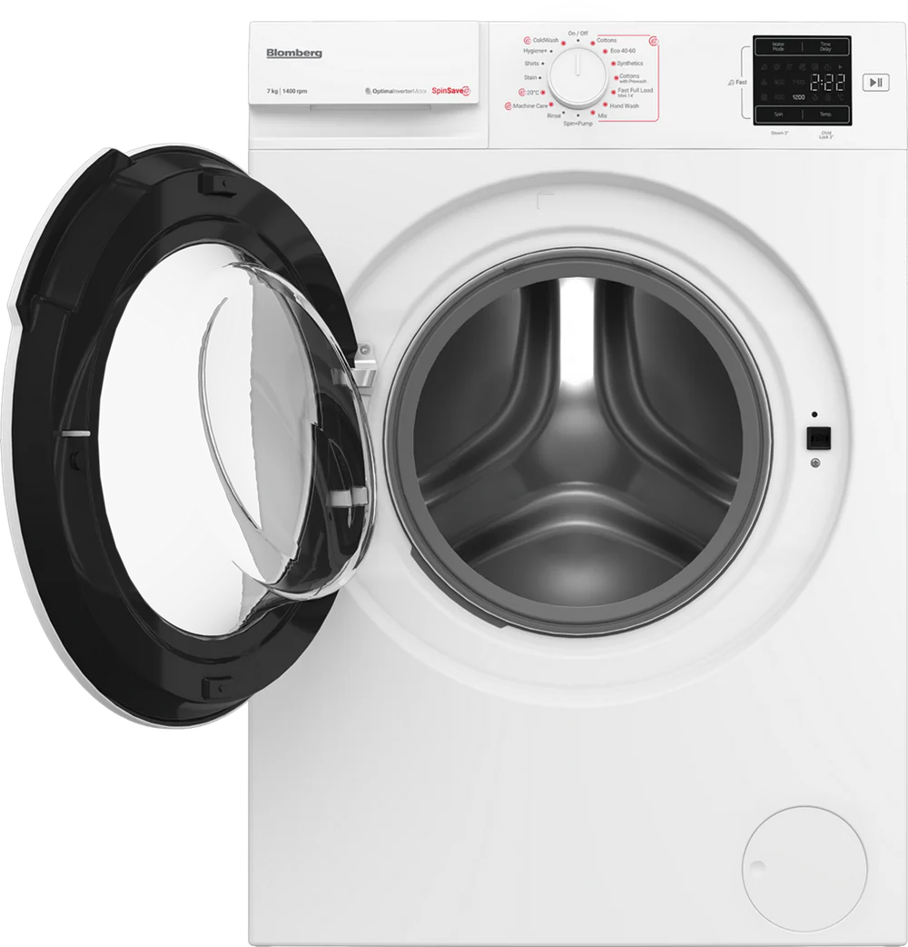 Blomberg LWA27461W 7kg 1400rpm SpinSave Washing Machine - Image 3
