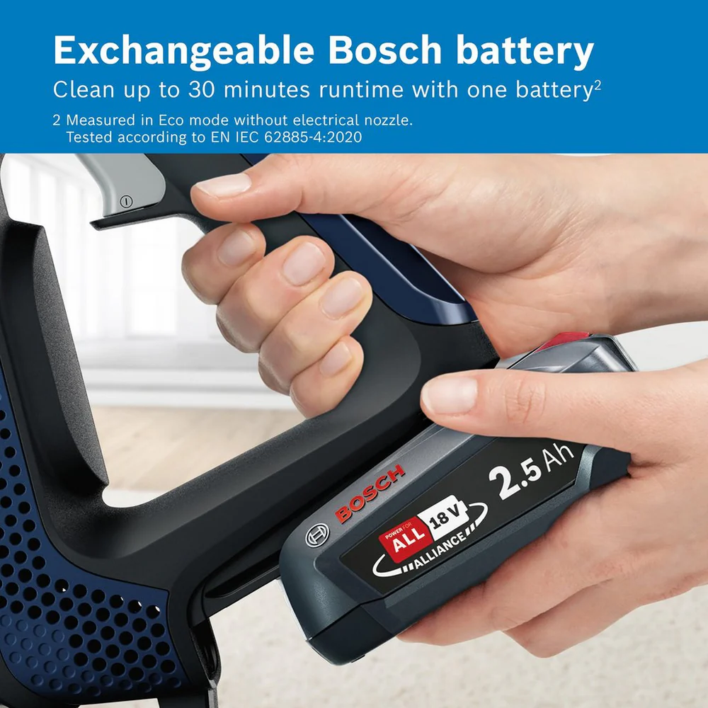 Bosch BBS611GB Cordless Vacuum Cleaner - 30 Minute Run Time - Image 4