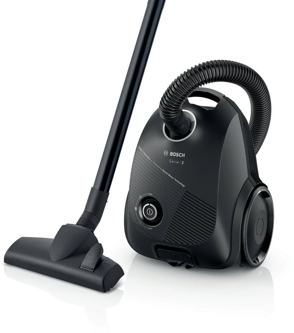 Bosch BGBS2BA1GB 600W 3kg Bagged Cylinder Vacuum Cleaner - Black