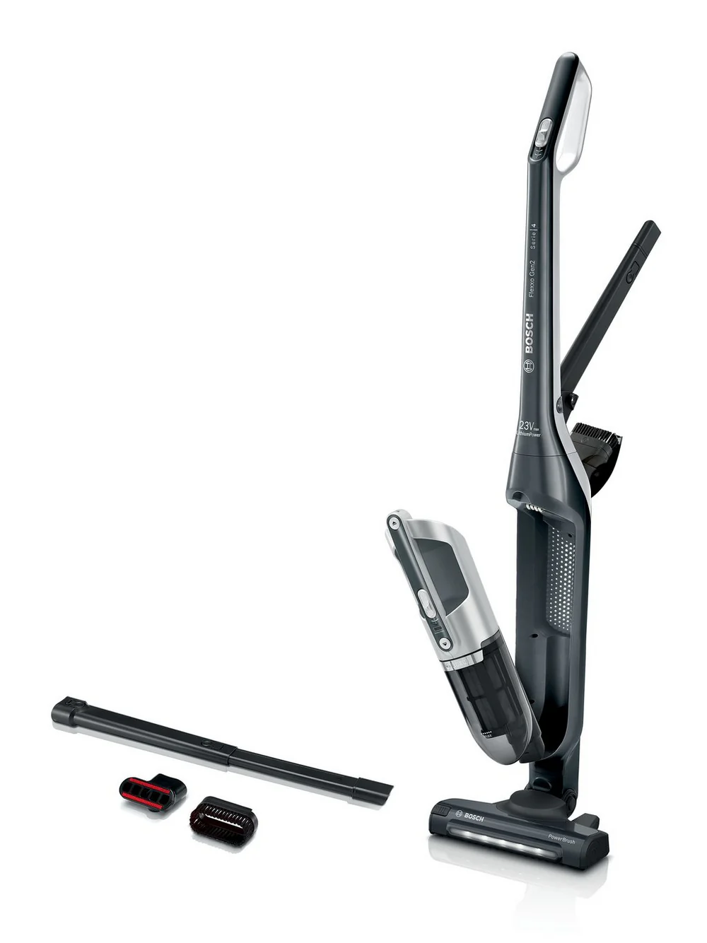 Bosch Flexxo BBH3230GB 2in1 Cordless Upright Vacuum Cleaner - 50 Minute Run Time
