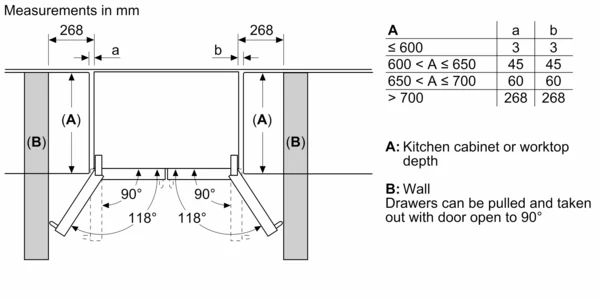 Bosch Series 8 KFF96PIEP Plumbed Stainless Steel American Fridge Freezer - Image 12