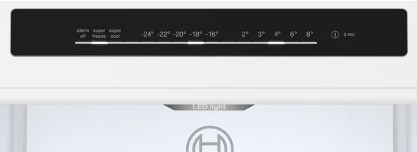Bosch KGN362LDFG Freestanding Fridge Freezer - Image 3