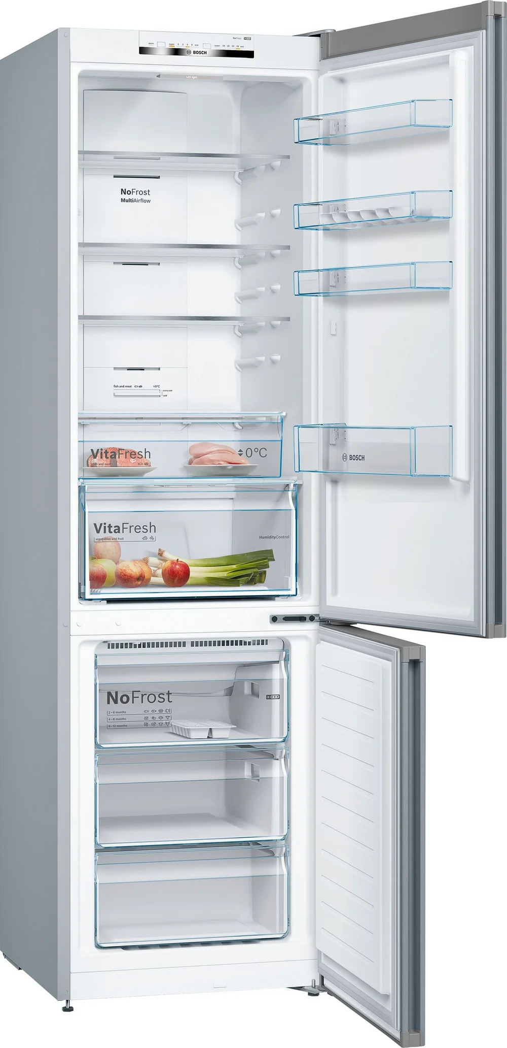 Bosch KGN392LEBG Freestanding Fridge Freezer - Image 2