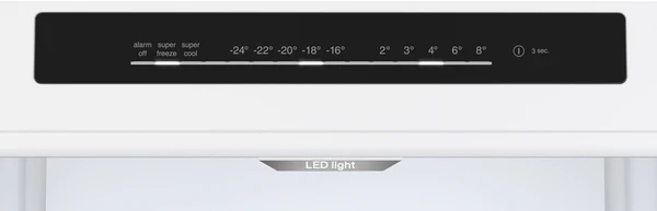 Bosch KGN392WDFG Freestanding Fridge Freezer - Image 2