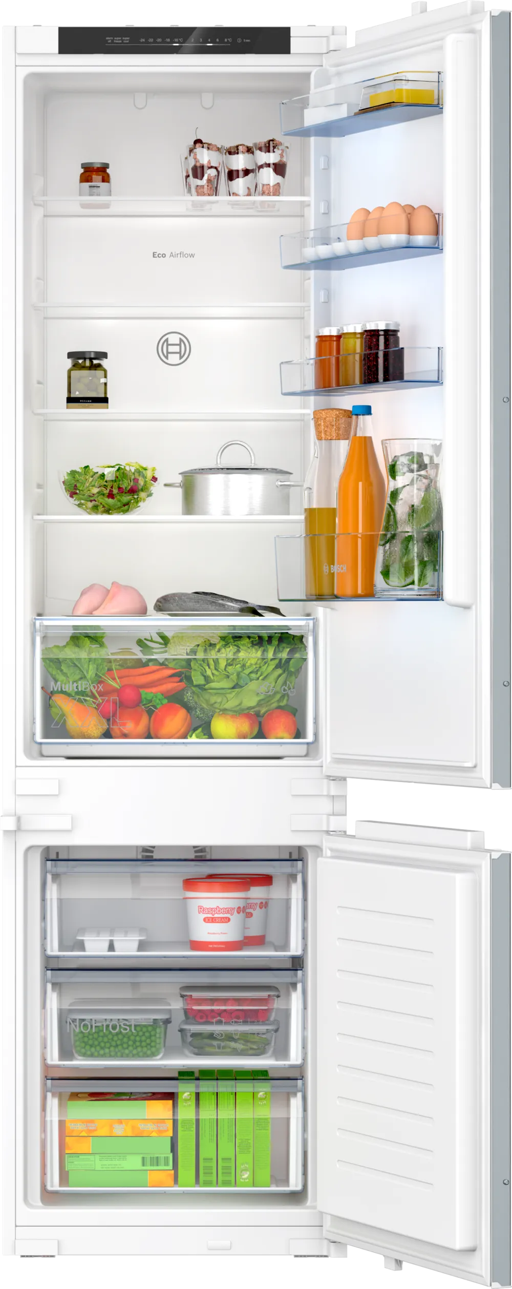 Bosch KIN96NSE0G Series 2 XL 193cm Integrated Fridge Freezer