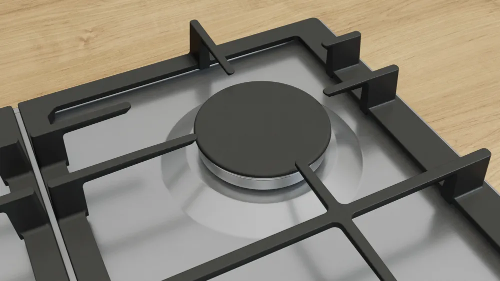 Bosch PCP6A5I90 Series 6 Gas hob 60cm Stainless Steel - Image 5