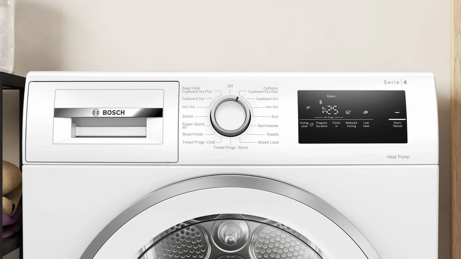 Bosch Series 4 WTH85226GB 8kg Heat Pump Tumble Dryer - Image 2