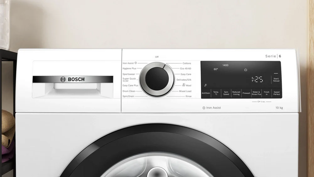 Bosch Series 6 WGG254Z1GB 10kg 1400rpm White Washing Machine - Image 2