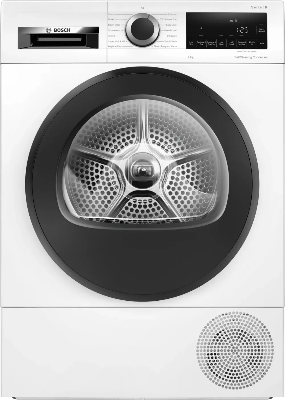Bosch Series 6 WQG24502GB 9kg Heat Pump Tumble Dryer