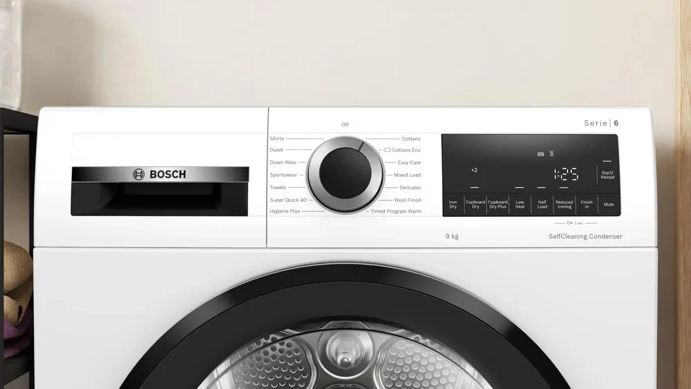 Bosch Series 6 WQG24502GB 9kg Heat Pump Tumble Dryer - Image 2