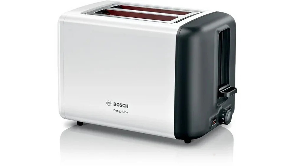 Bosch TAT3P421GB 2 Slice Toaster - White - Image 2
