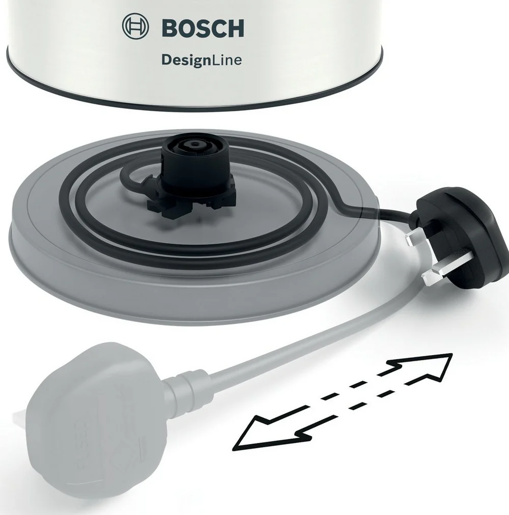 Bosch TWK5P471GB 1.7L Jug Kettle - White - Image 3