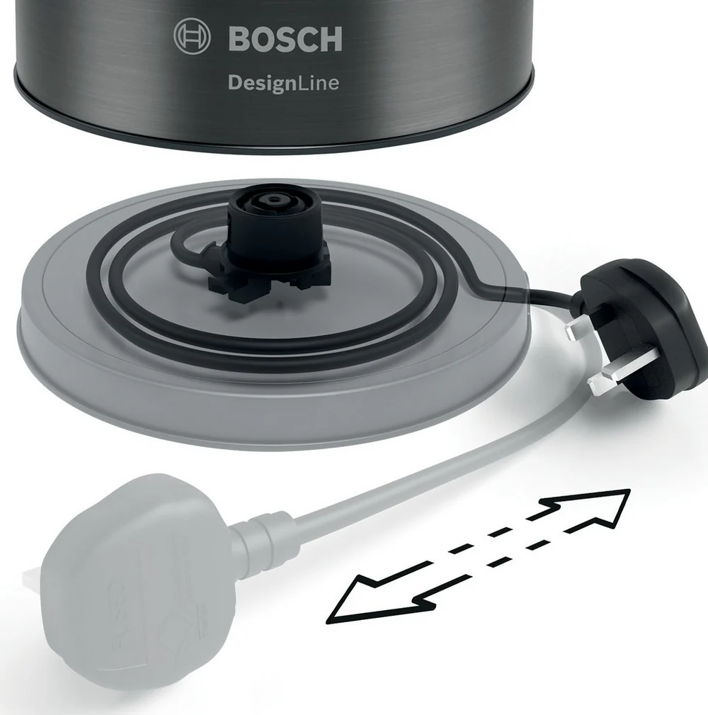 Bosch TWK5P475GB 1.7L Jug Kettle - Anthracite - Image 3