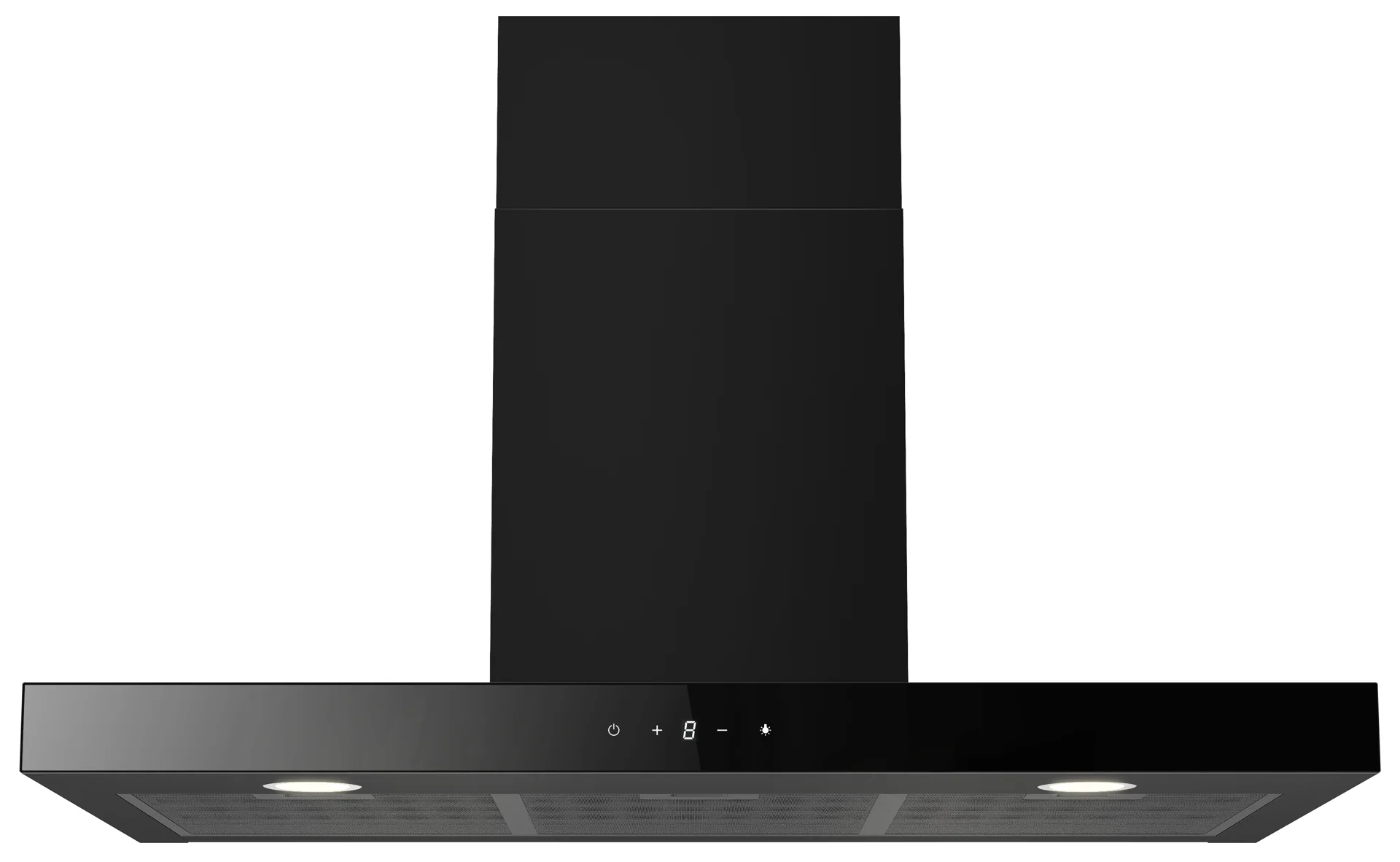 Bourne DBUBSBOX90BK 90cm Chimney Hood