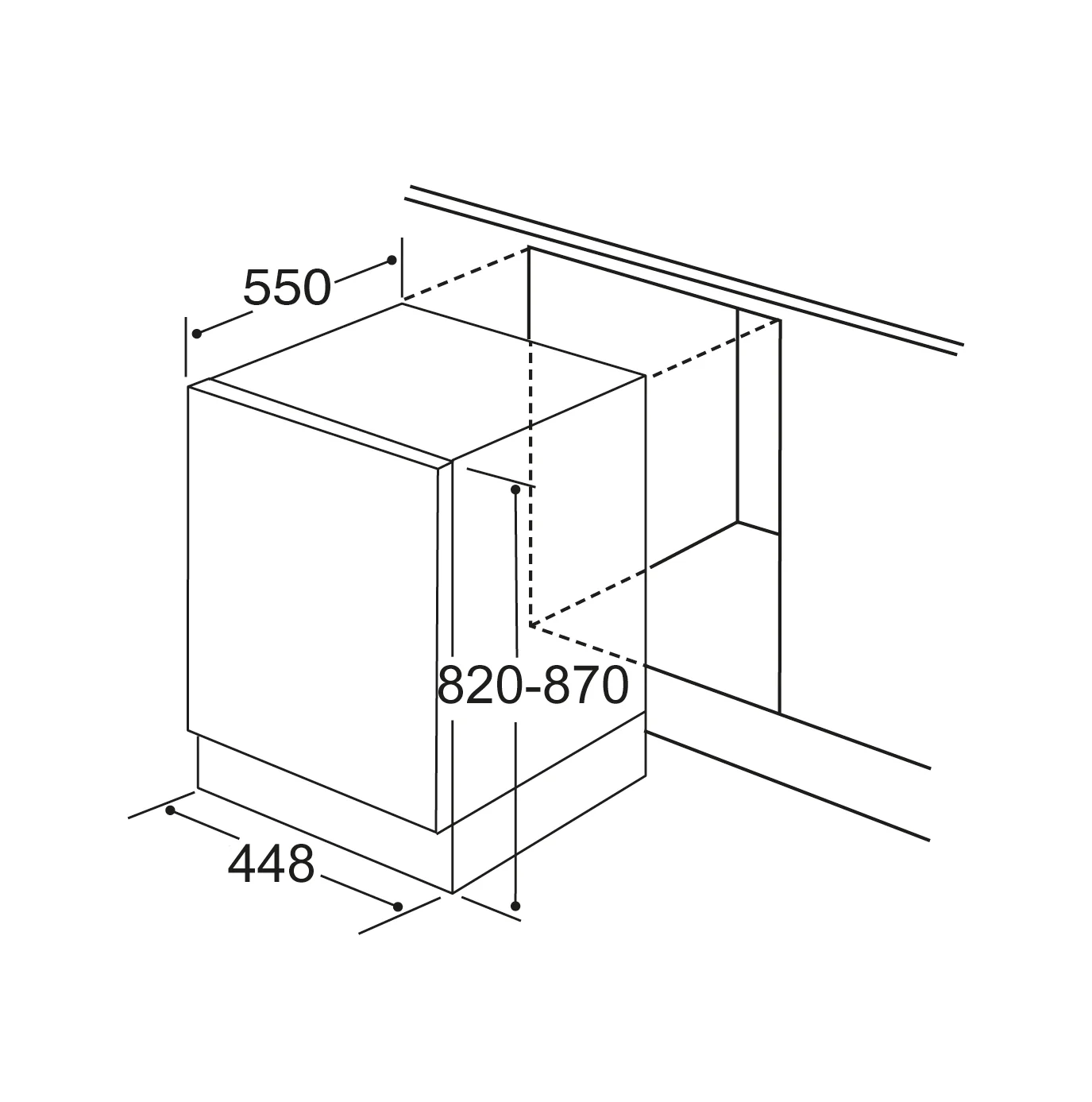 CDA CDI4251 Integrated Slimline 10 Place Setting Dishwasher - Image 6