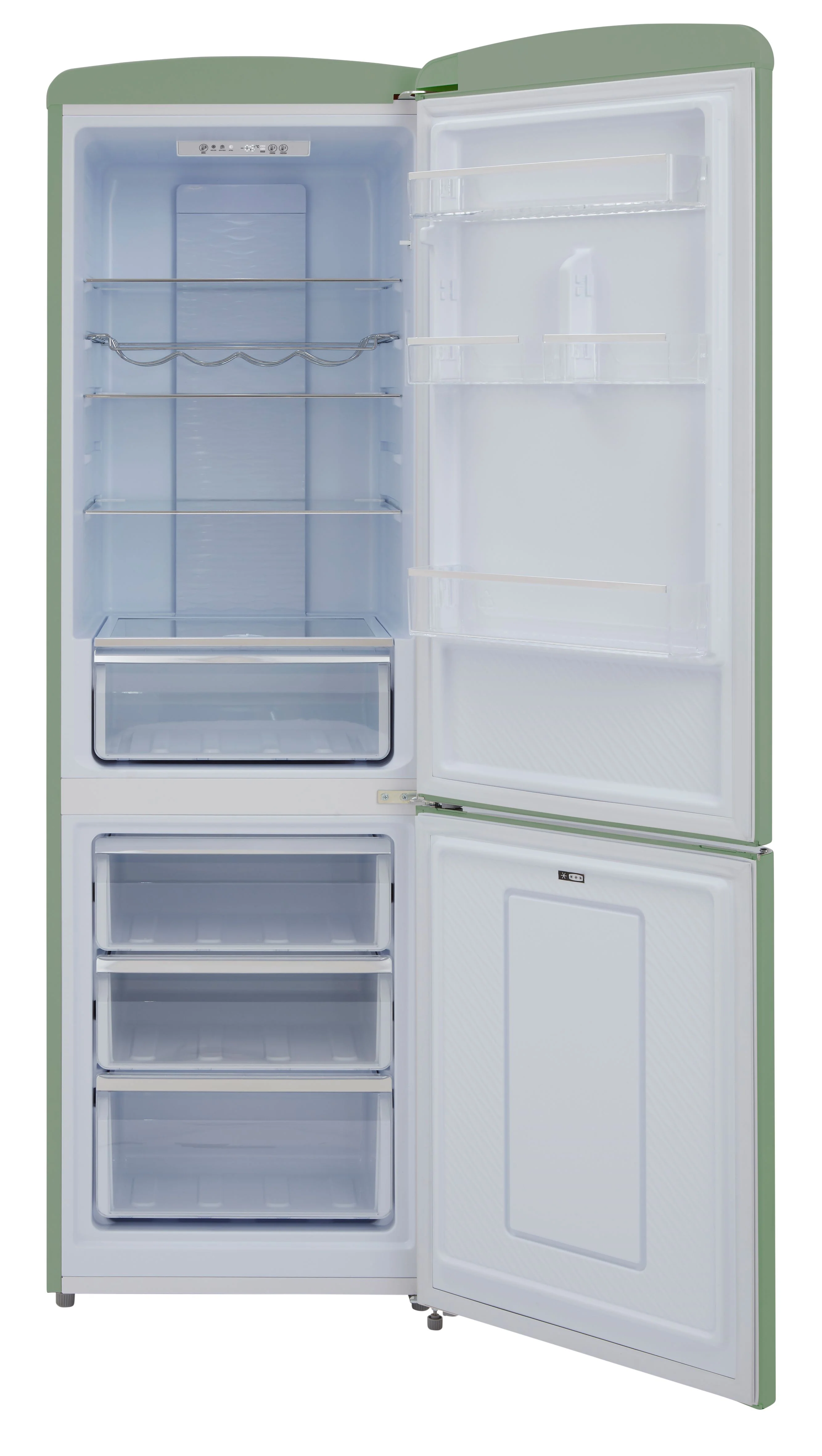 CDA Florence Meadow Retro Fridge Freezer - Image 3
