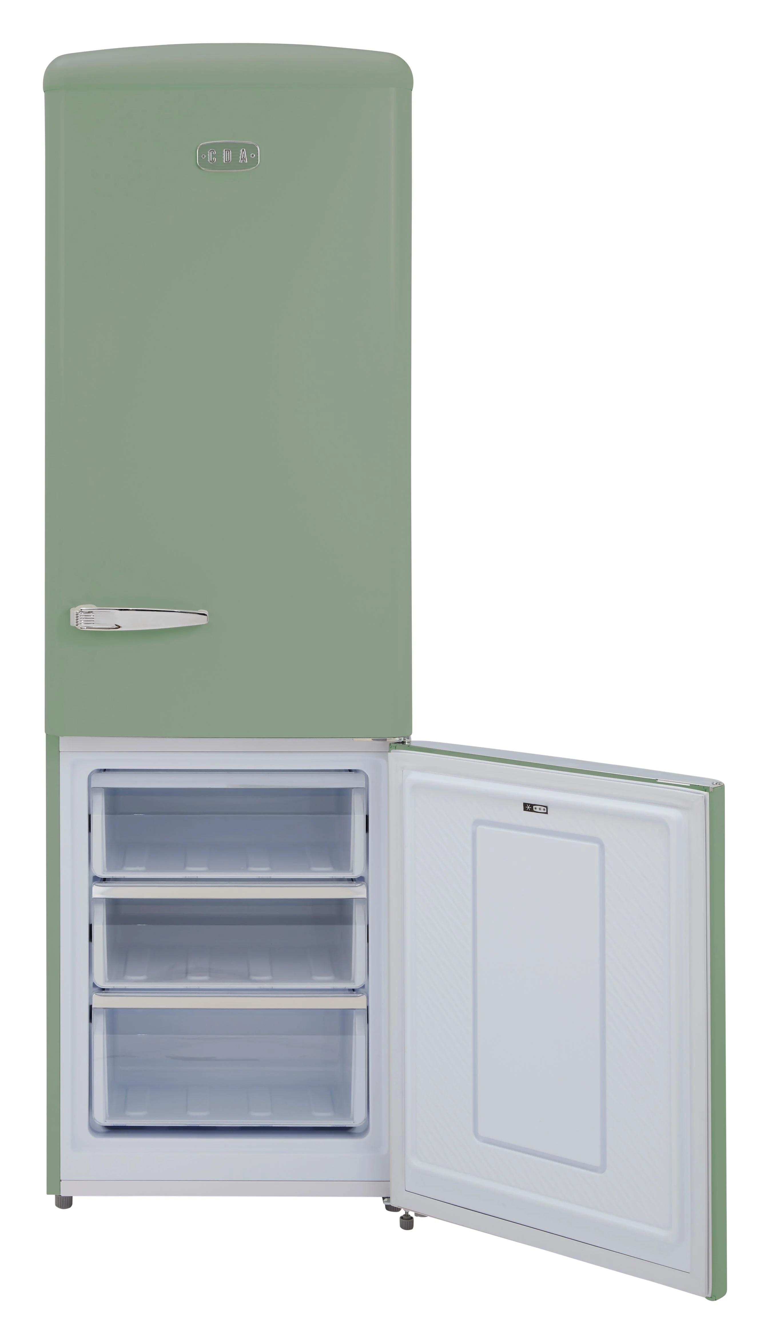 CDA Florence Meadow Retro Fridge Freezer - Image 7