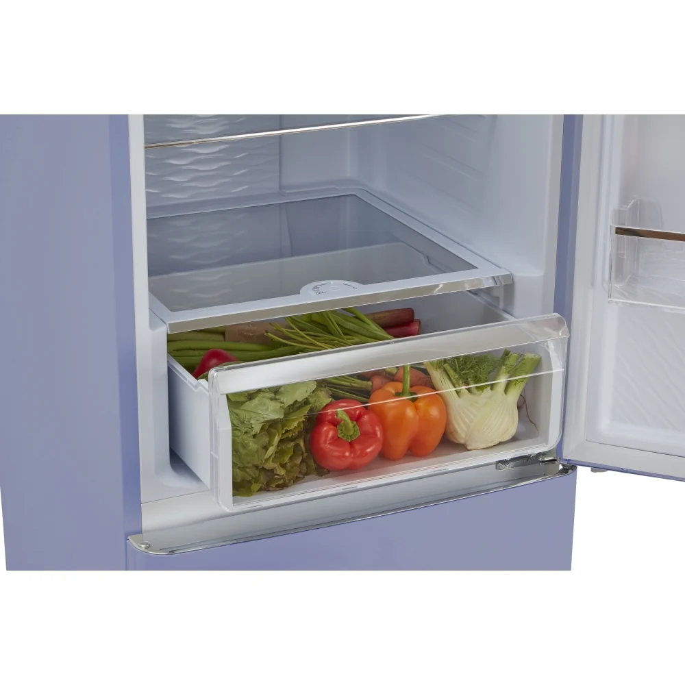 CDA Florence Sea Holly Retro Fridge Freezer - Image 11