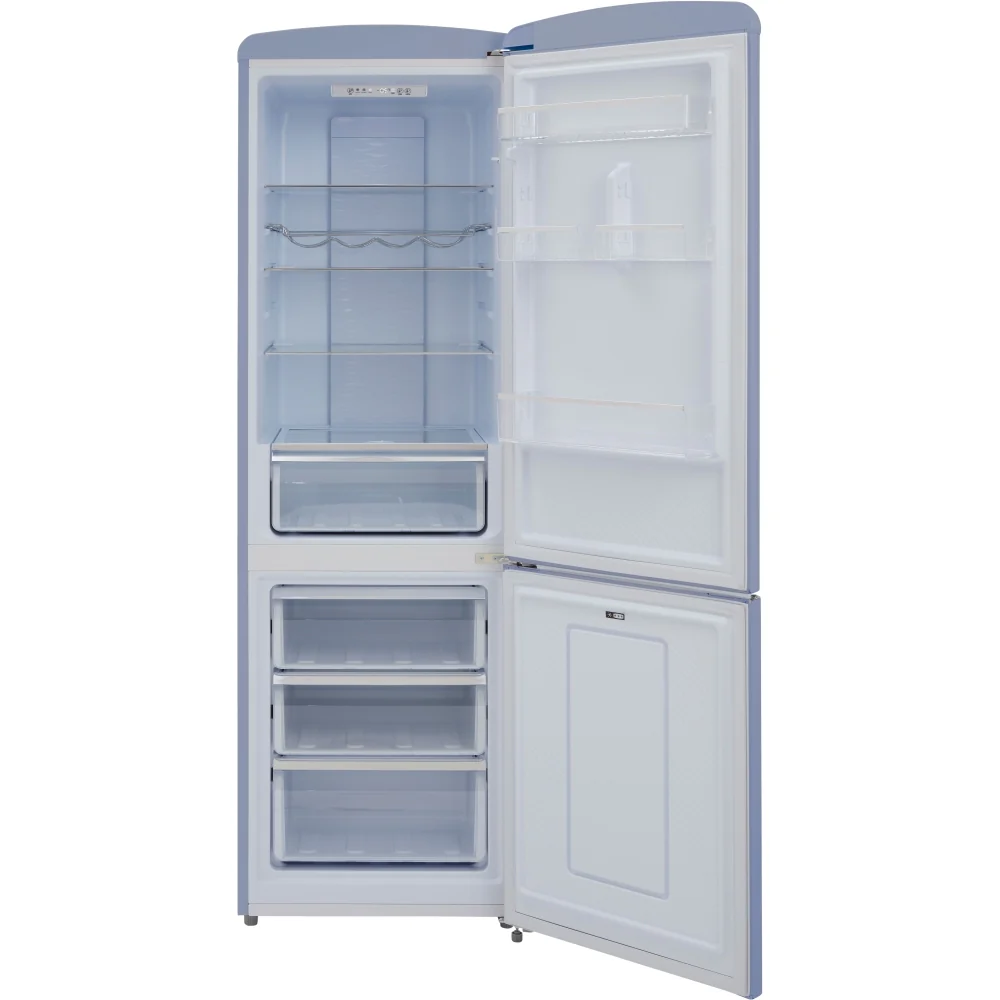 CDA Florence Sea Holly Retro Fridge Freezer - Image 3