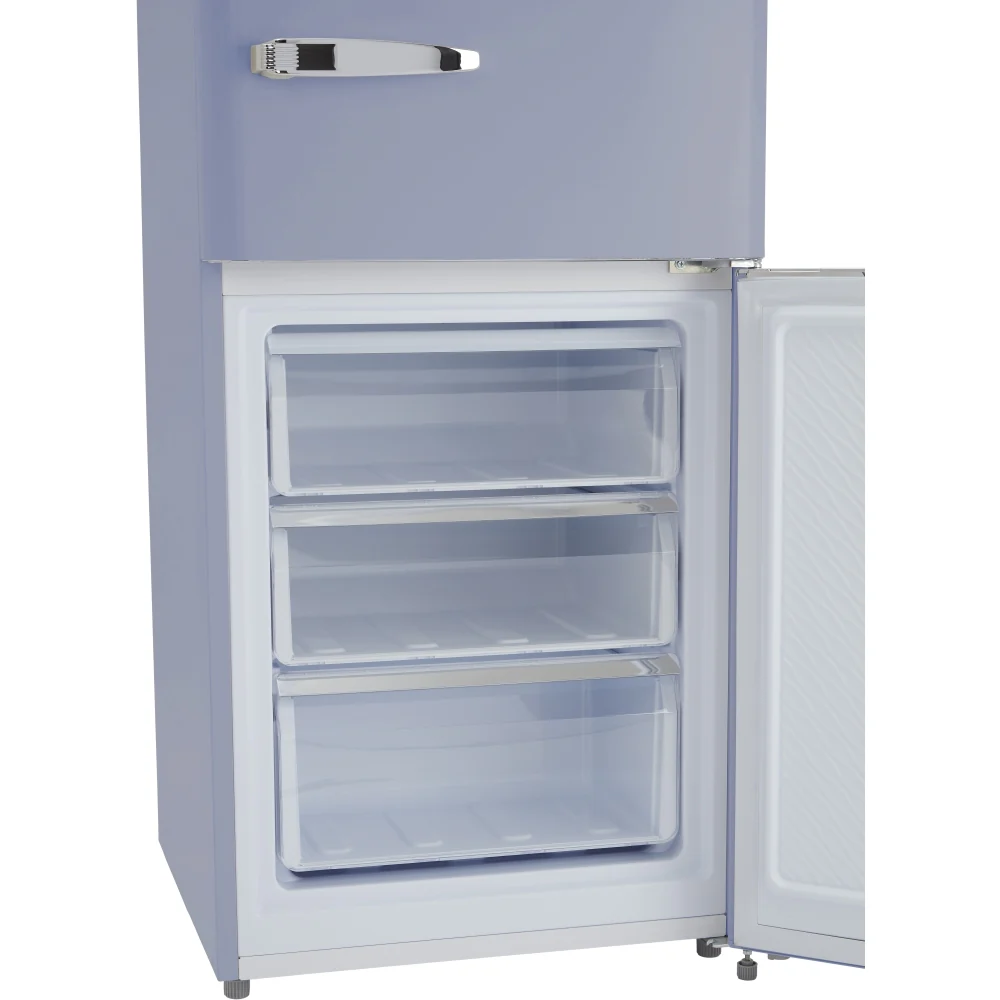 CDA Florence Sea Holly Retro Fridge Freezer - Image 6