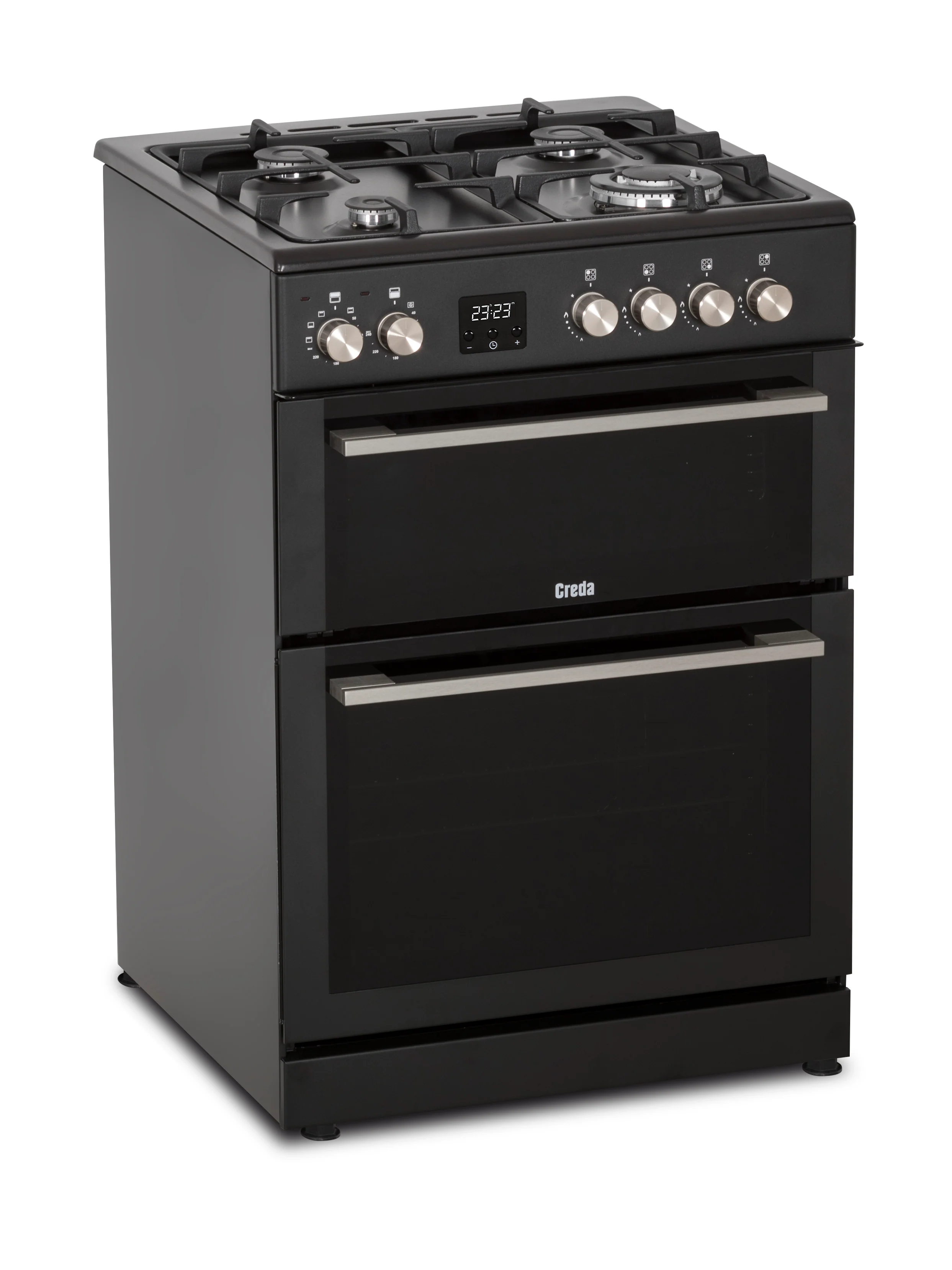 Creda C60DFDOA Anthracite Freestanding Dual Fuel Cooker - Image 2