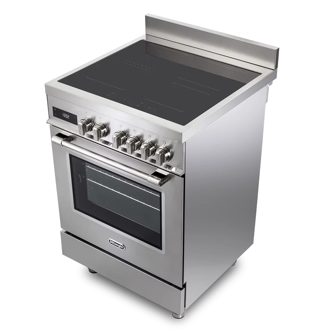 DeLonghi Modern 60cm Single Cavity Induction Range-Style Cooker DSC626IND-1 Stainless Steel - Image 4