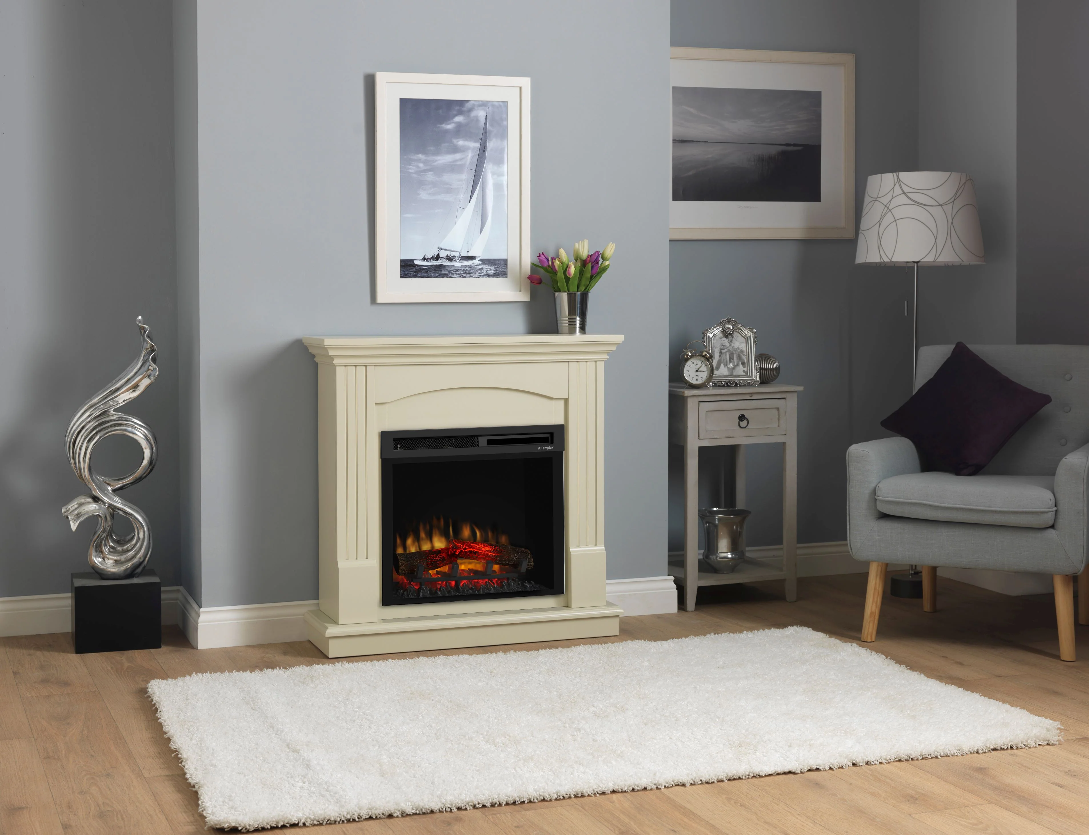 Dimplex CDW15XHD Chadwick Optiflame Electric Fire Suite - Image 2