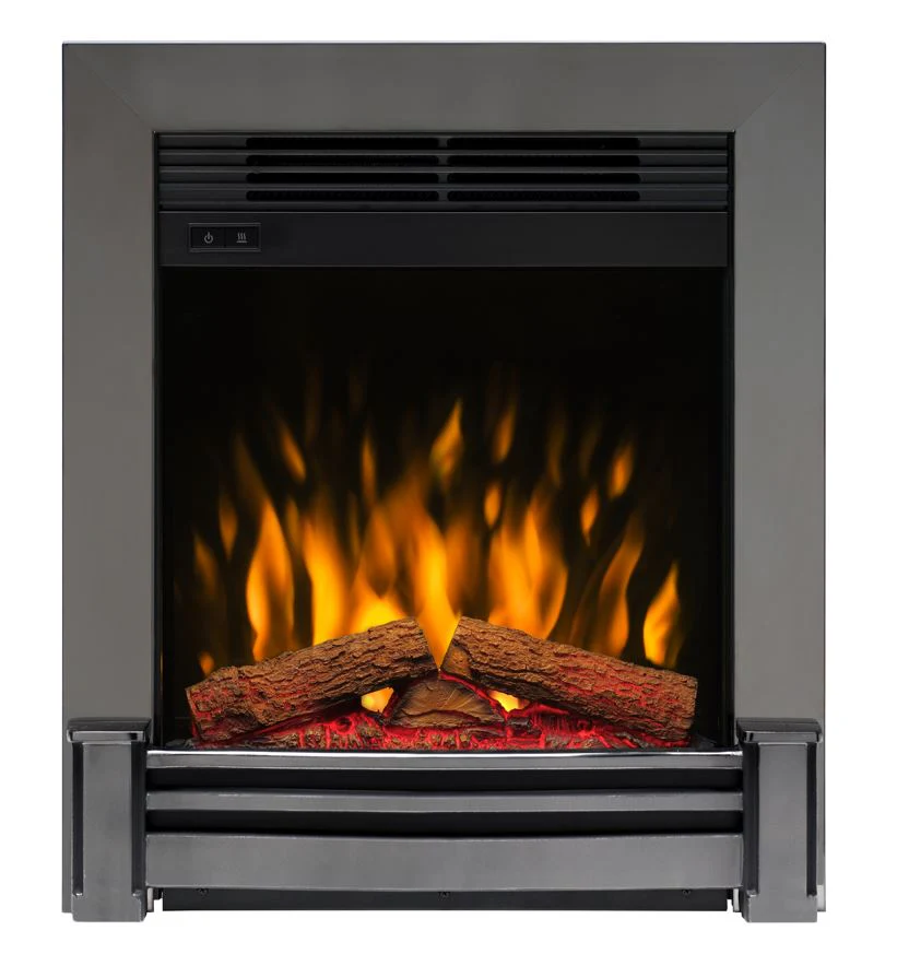 Dimplex Elva Black Nickel Optiflame Inset Electric Fire