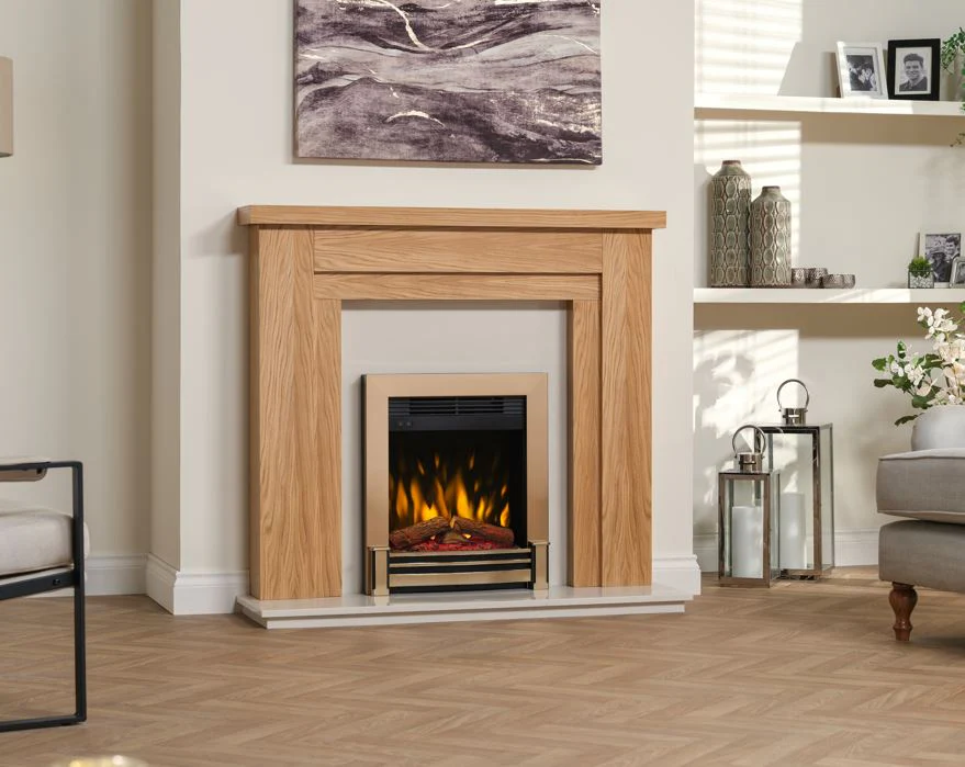 Dimplex Elva Neo Gold Optiflame Inset Electric Fire - Image 4