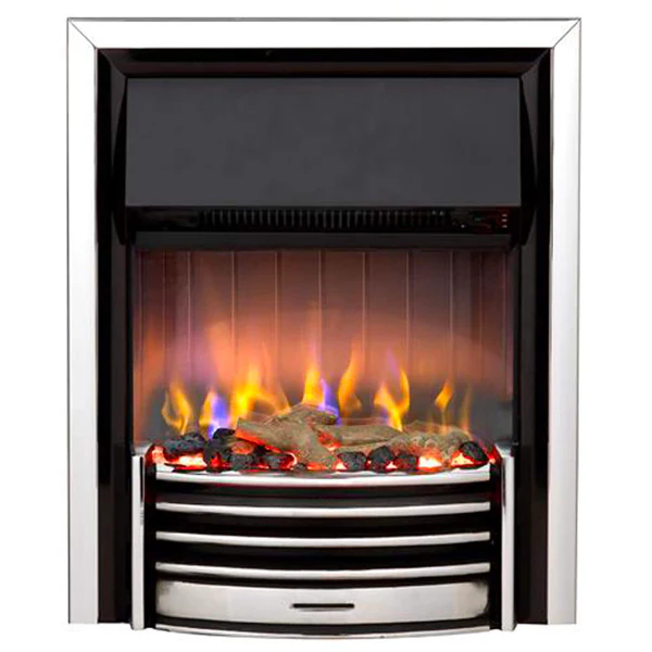 Dimplex LER20CH3D Lerwick Chrome Optiflame 3D Inset Electric Fire