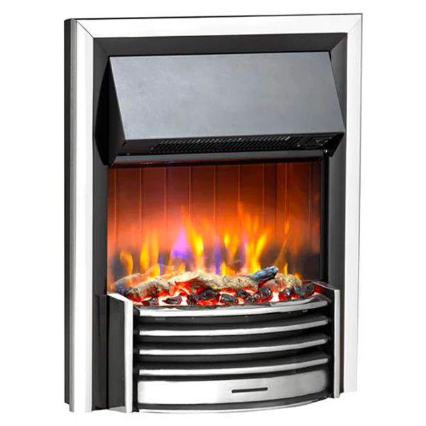 Dimplex LER20CH3D Lerwick Chrome Optiflame 3D Inset Electric Fire - Image 2