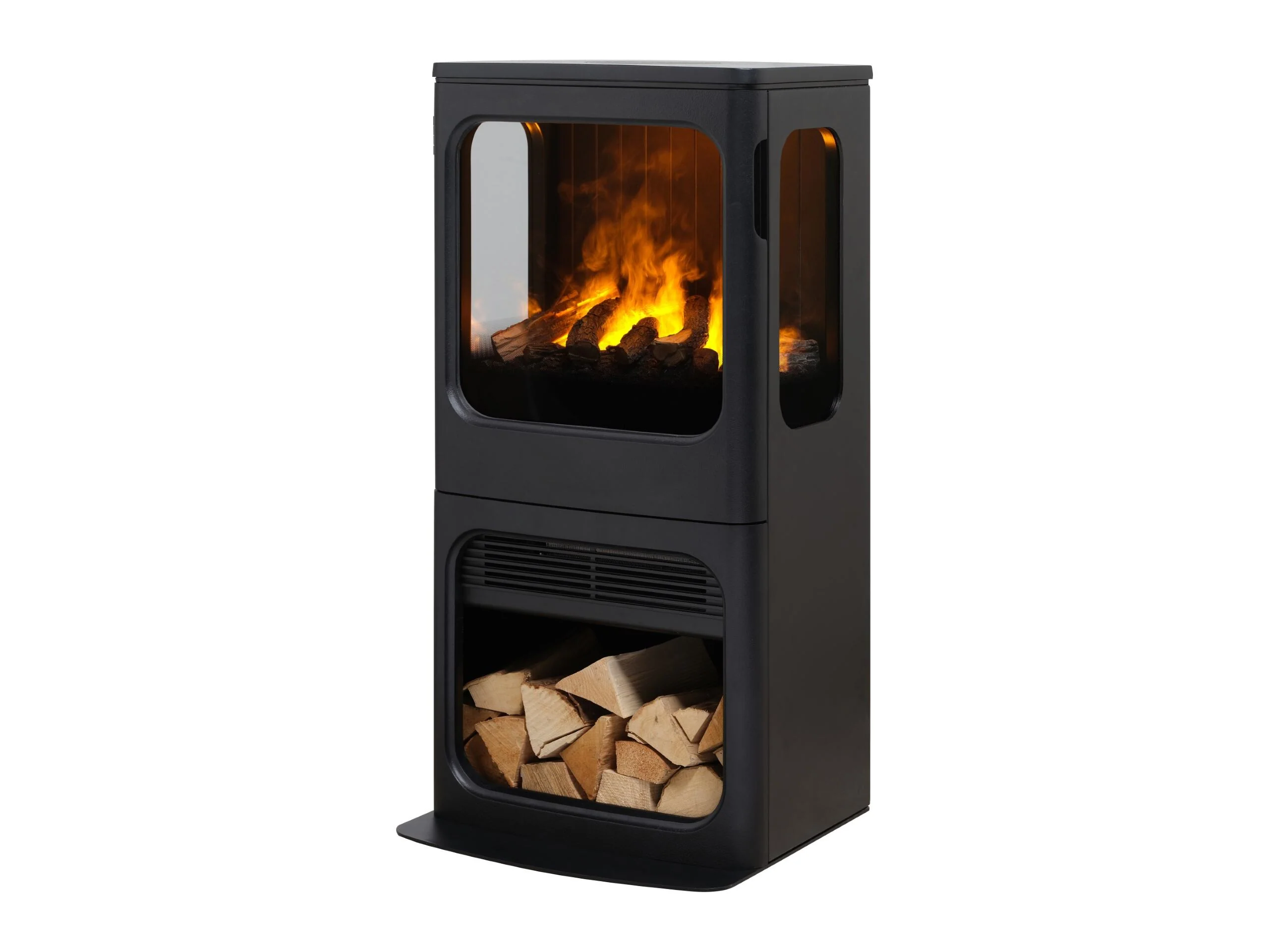 Dimplex Mapleton 100 Optimyst Electric Stove Fire with Log Store