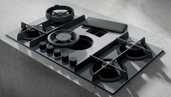 Elica NT-FLAME-BLK-DO Venting Hob - Image 4