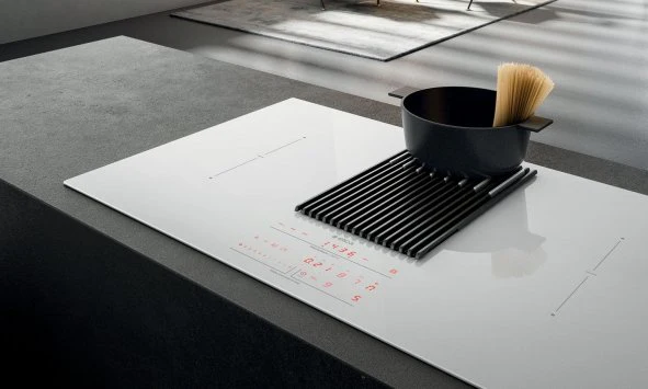 Elica NT-LIBRA-RC White Venting Hob - Image 2