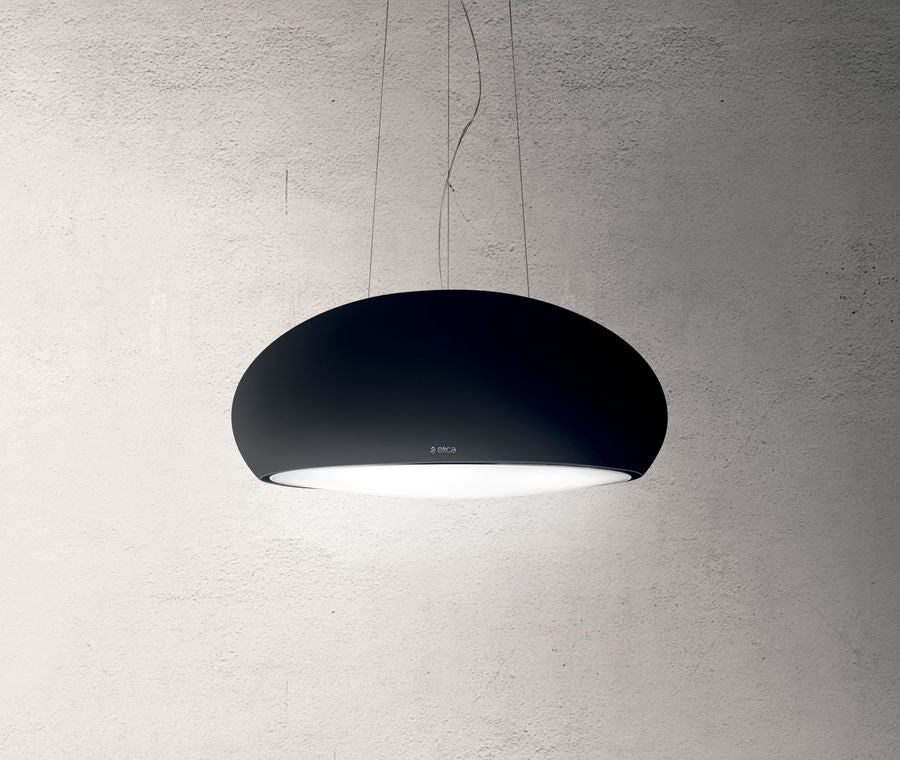 Elica PEARL-BLK 80cm Ceiling Cooker Hood