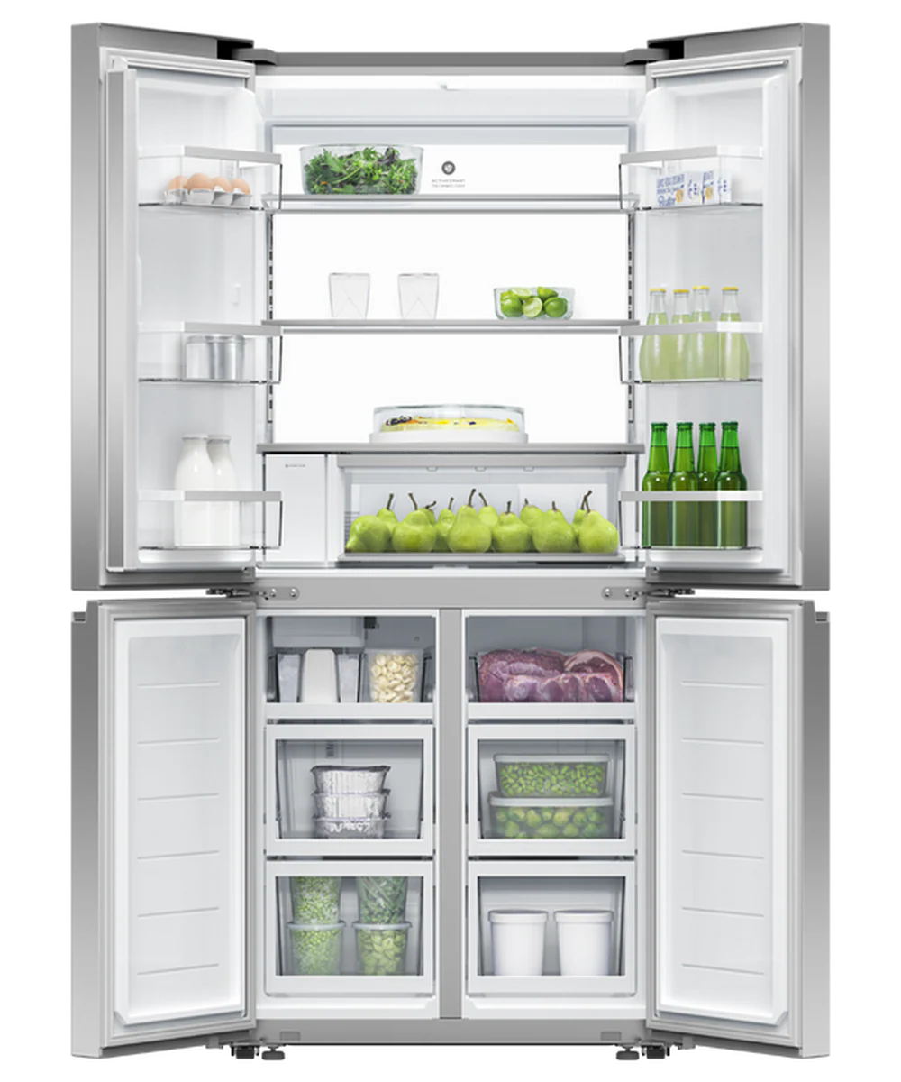 Fisher & Paykel Series 7 RF500QNUX1 Stainless Steel Plumbed American Fridge Freezer - Image 3