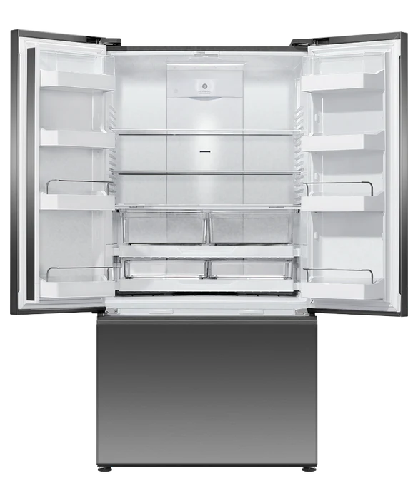 Fisher & Paykel Series 7 RF540ANUB6 Black Steel Plumbed American Fridge Freezer - Image 2