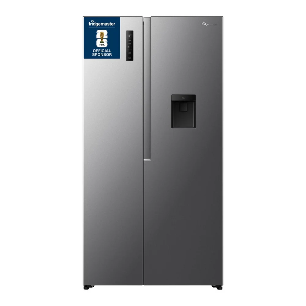 Fridgemaster MS91558DES Non Plumbed American Fridge Freezer