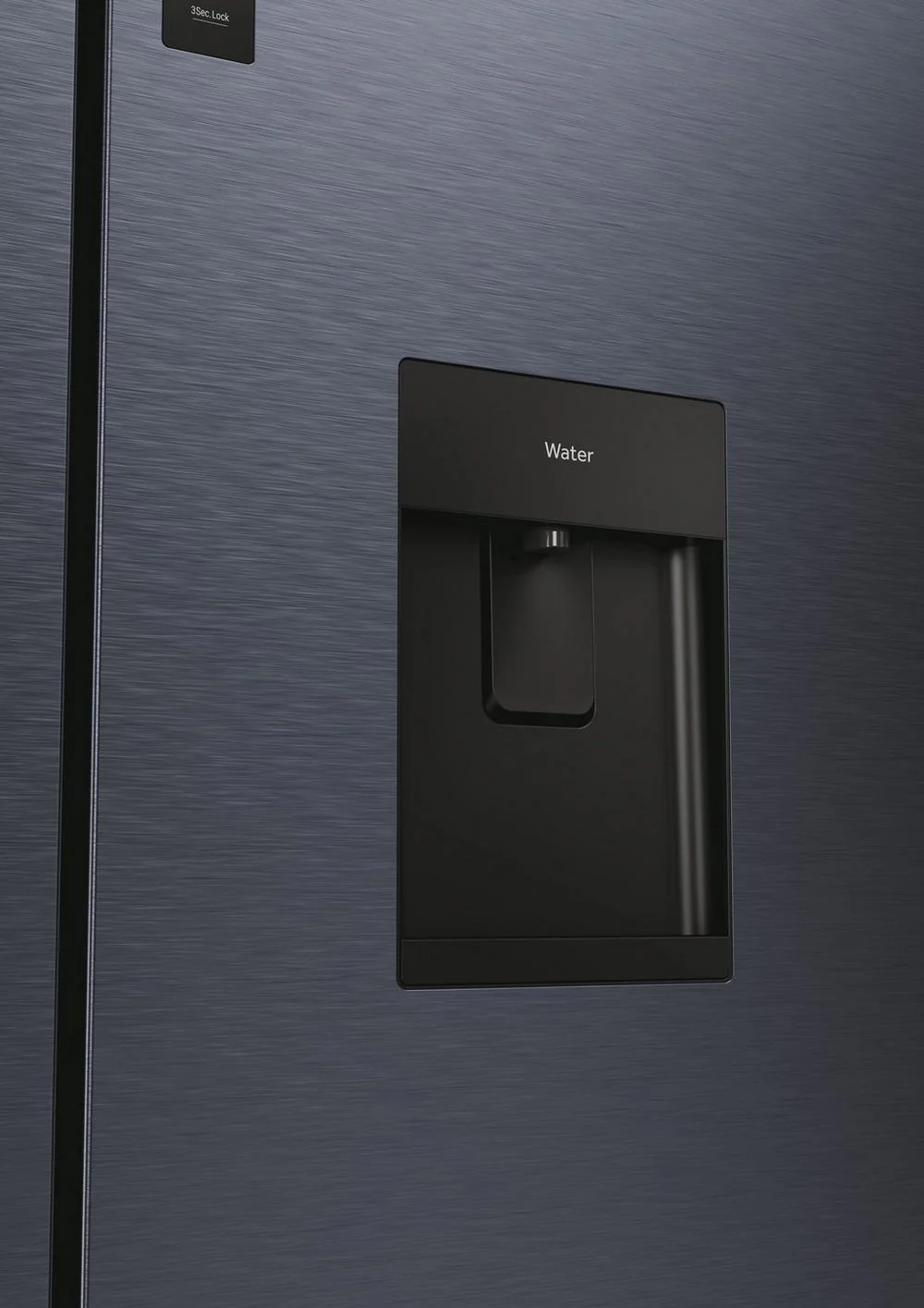 Haier Series 5 HCR5919EHMB Brushed Black Plumbed American Fridge Freezer - Image 10