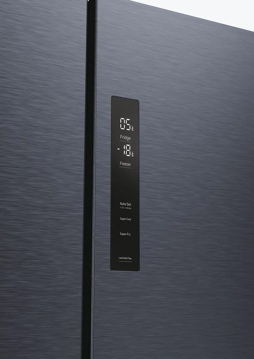 Haier Series 5 HCR5919EHMB Brushed Black Plumbed American Fridge Freezer - Image 11