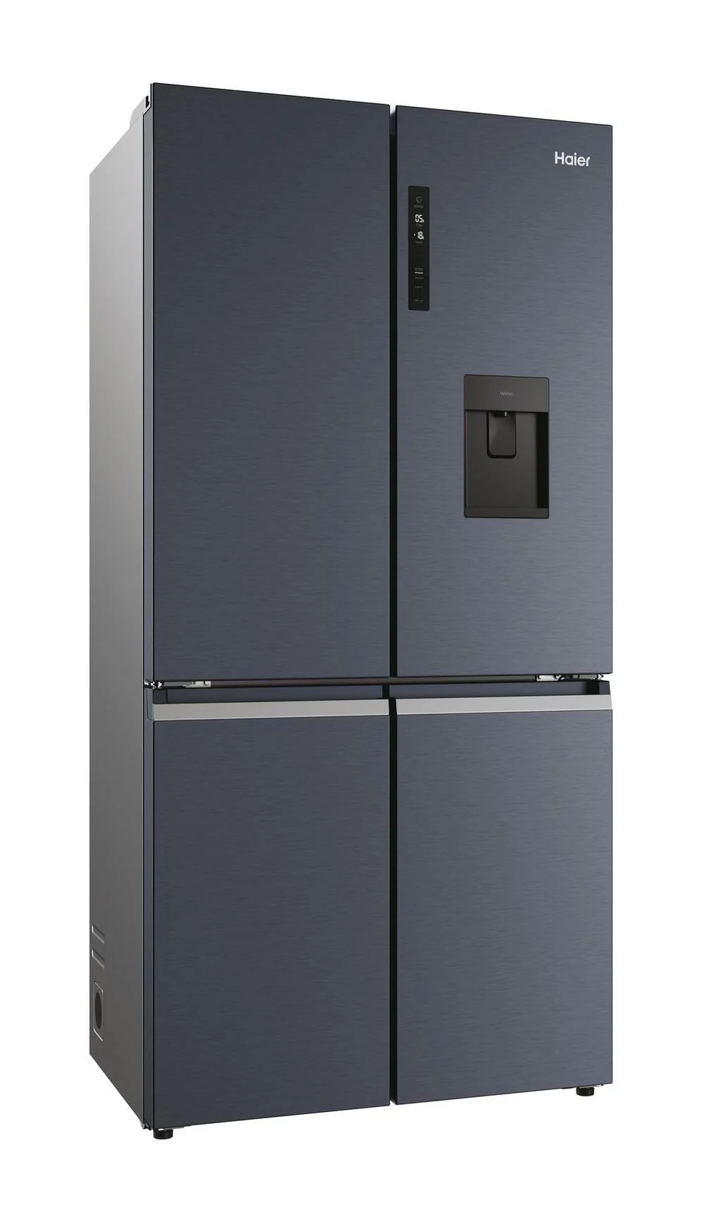 Haier Series 5 HCR5919EHMB Brushed Black Plumbed American Fridge Freezer - Image 2