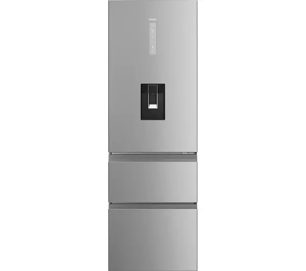 Haier HTW5618DWMG Series 5 Freestanding Fridge Freezer Gentleman Silver