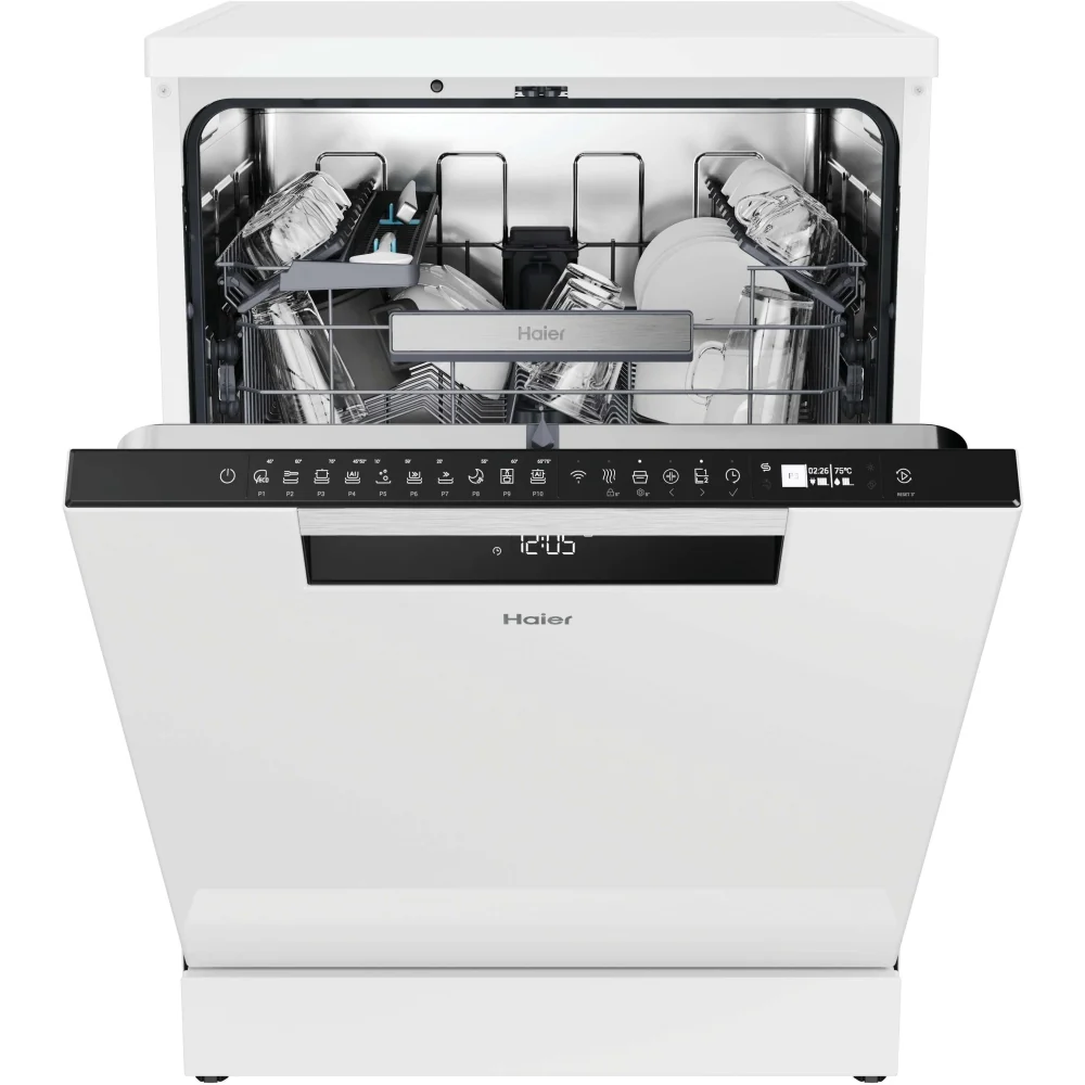 Haier XF5C7M0W Full Size 15 Place Full Size Freestanding Dishwasher - Image 2