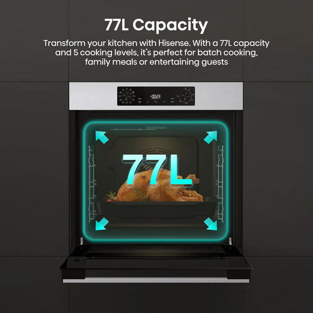 Hisense BI622AXPGUK Built In Electric Single Oven - Image 6